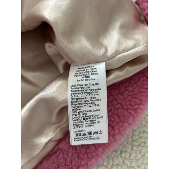 J.Crew $269 Women's Relaxed Sherpa Blend Topcoat in Dusty Bloom Size XS - Picture 6 of 8